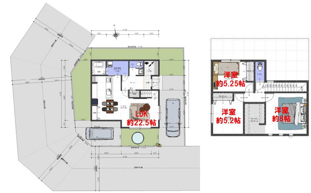 須磨区友が丘8丁目土地